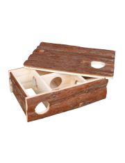 Домик-лабиринт для грызунов Trixie Leif 2 в 1 с лабиринтом для игр, дерево