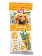 Лакомство для собак TiTBiT Dent средних пород Жевательный снек со вкусом кролика