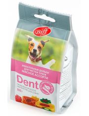 Лакомство для собак TiTBiT Dent Жевательные дольки мясное ассорти