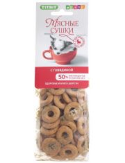 Лакомство для собак TiTBiT Мясные сушки с говядиной