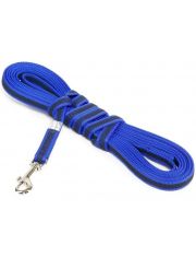 Поводок для собак Color & Gray Super-grip с ручкой до 50 кг сине-серый