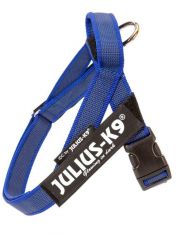 Шлейка для собак Ремни Color & Gray IDC® синяя