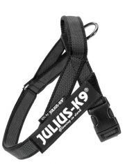 Шлейка для собак Ремни Color & Gray IDC® черная