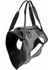 Шлейка поддерживающая на бедра для собак, неопрен, черная