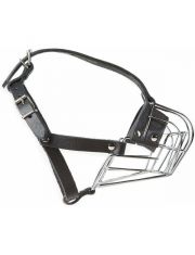 Намордник для собак c укороченной мордой Middle, металл