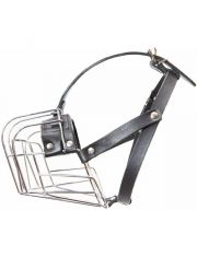 Намордник для собак c укороченной мордой Middle, металл