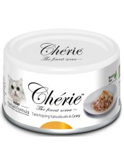 Cherie-Hairball Control с тунцом и хлопьями копченого тунца-бонито в подливе