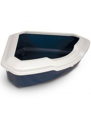 Туалет для кошек Triol CT03 угловой с бортом