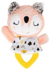 Игрушка для щенков Triol Puppy Лисичка из плюша, внутри хрустящий материал и пищалка