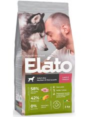 Сухой корм для собак средних и крупных пород Elato Holistic Adult Dog Medium & Maxi Lamb & Venison Ягненок с олениной