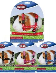 Шлейка для морской свинки Trixie с поводком