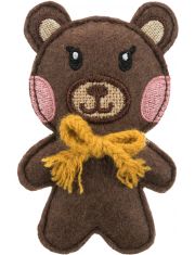 Игрушка для кошек Trixie Медведь с кошачьей мятой