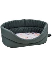 Лежанка для животных Zooexpress Птицы из мебельной ткани, темно-серая