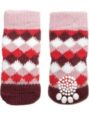 Носки для собак Triol Ромбы противоскользящие