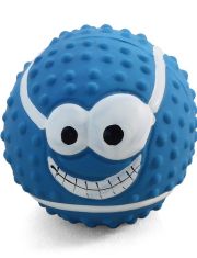 Игрушка для собак Triol Веселый мяч из латекса с пищалкой