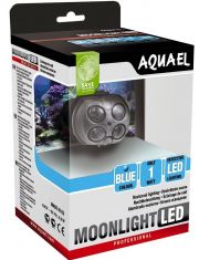 Светильник для аквариума Aquael Moonlight Led 1 Вт эффект лунного света, черный