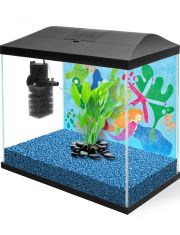 Аквариум Aquael Leddy Mini 35 черный, прямой 19л