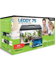 Аквариум Aquael Leddy Set Day&Night 75 прямой, белый 105 л