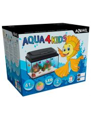 Аквариум Aquael Aqua4Kids 40 фигурный, черный 20 л