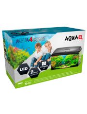 Аквариум Aquael Aqua4Start 60 прямой, черный 54 л
