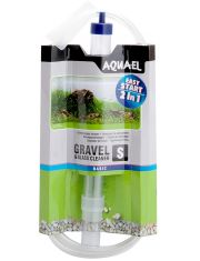 Грунтоочиститель для аквариума Aquael Gravel & Glass Cleaner XL механический со скребком