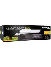 Светильник для аквариума Aquael Leddy Slim Duo Sunny & Plant белый 24-50 см 6500К/8000K, 860 лм