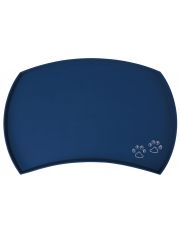 Коврик под миску Trixie синий, силикон