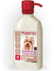 Шампунь-кондиционер для собак Mr.Bruno VIP Мерцающий шелк плацентарный для струящейся шерсти