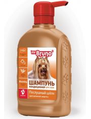 Шампунь-кондиционер для собак Mr.Bruno Послушный шелк для длинношерстных