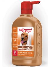 Шампунь-кондиционер для собак Mr.Bruno Глянцевый блеск для короткошерстных