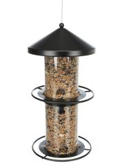 Кормушка для птиц Trixie уличная два этажа, из металла