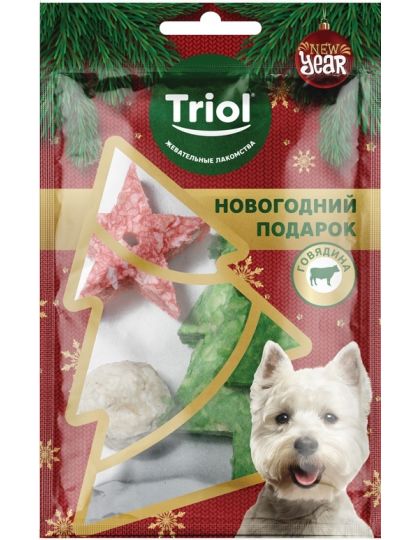 Новогодний Подарок Собака Новогодний Подарок Собака