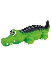 Игрушка для собак Trixie Крокодил из латекса с пищалкой