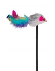 Удочка-дразнилка для кошек Trixie с мышкой