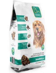 Сухой корм для собак крупных и средних пород Clan Classic Sensitive-24/11 Утка с бурым рисом