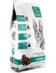 Сухой корм для собак мелких пород Clan Classic Sensitive-24/11 Утка с бурым рисом