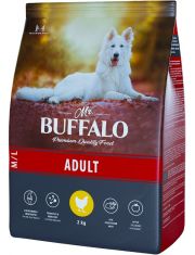 Сухой корм для собак Mr.BUFFALO Adult M/L средних и крупных пород с курицей