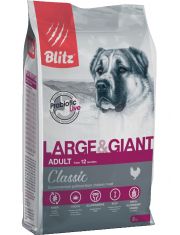 Сухой корм для собак крупных и гигантских пород Blitz Classic Large & Giant Breeds Adult Dog Курица
