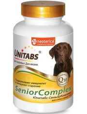 Витаминно-минеральный комплекс для собак Unitabs SeniorComplex старше 7 лет, замедляет процесс старения, поддерживает иммунитет