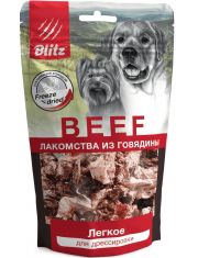Лакомство для собак Blitz Легкое говяжье