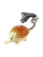 Игрушка для собак Pet Line Еж с канатным хвостом