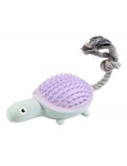 Игрушка для собак Pet Line Черепаха с канатом