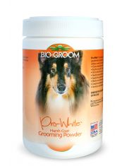 Пудра для кошек и собак Bio-Groom Pro-White с жесткой шерстью