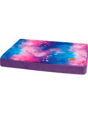 Матрац для животных Zooexpress Космос прямоугольный, сиреневый