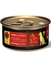 Консервы для собак Clan De File Индейка в желе