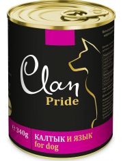 Консервы для собак Clan Pride Говяжий калтык и язык