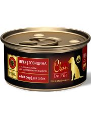 Консервы для собак Clan De File Говядина в желе