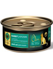 Консервы для кошек Clan De File Кролик в желе