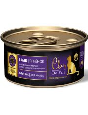Консервы для кошек Clan De File Ягненок в желе