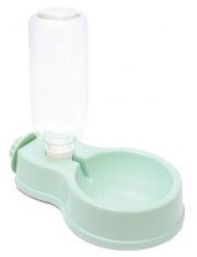 Автопоилка для животных Triol из пластика с держателем, мятная